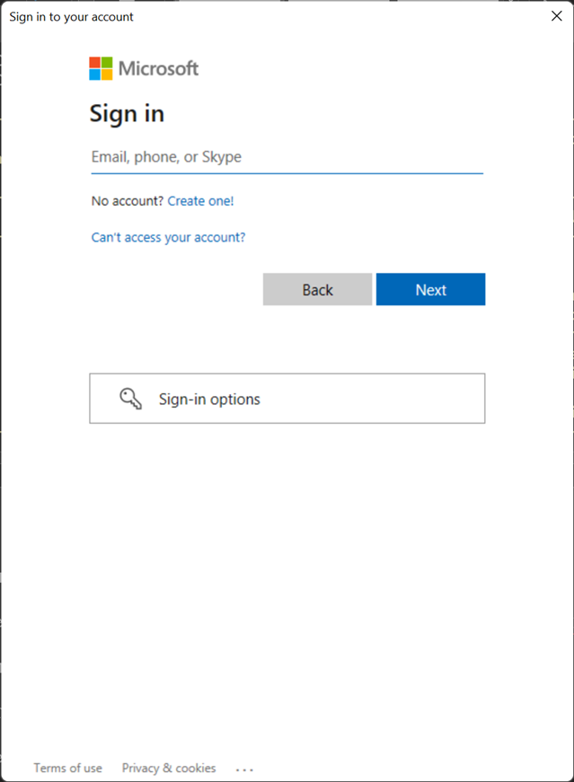 Logging into Exchange Online with the Exchange Online PowerShell management module